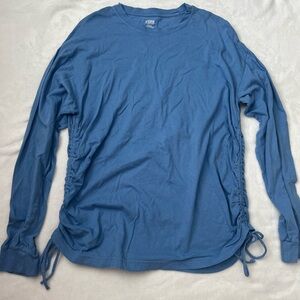 Victoria's Secret Pink side ruching long sleeve shirt